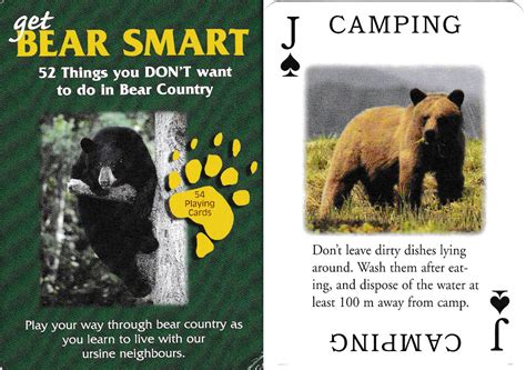 Get Bear Smart — The World of Playing Cards